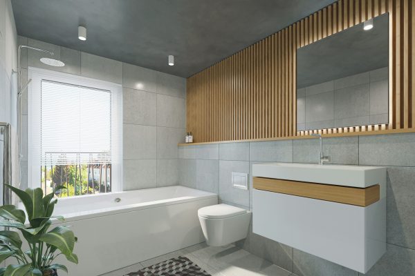 arredo bagno in legno su misura
