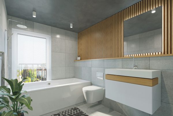 arredo bagno in legno su misura