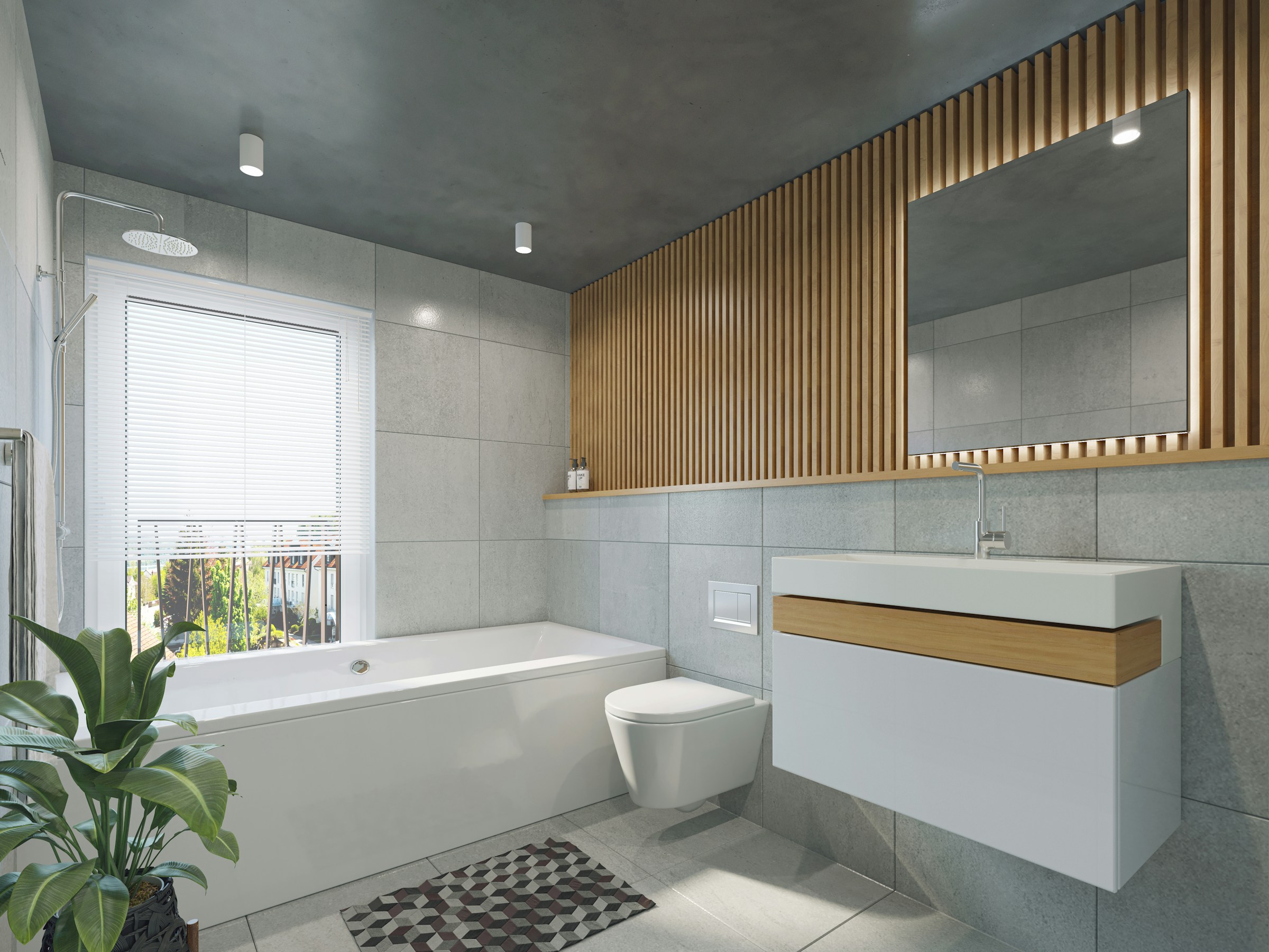 arredo bagno in legno su misura